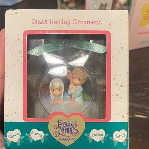 Precious Moments (1999) Pastel Glass Ornament